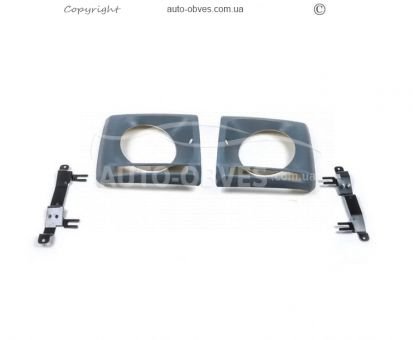 Headlight covers Mercedes G class w463 1990-2018 - type: set with fasteners photo 1