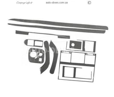 Декор на панель Mercedes G сlass w463 1990-2018 - тип: наклейки фото 1