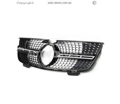 Передня решітка Mercedes GL сlass x164 - type: diamond фото 0