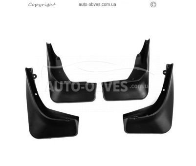 Model mudguards Mercedes GLA x156 2014-2019 - type: set of 4 without running boards photo 1