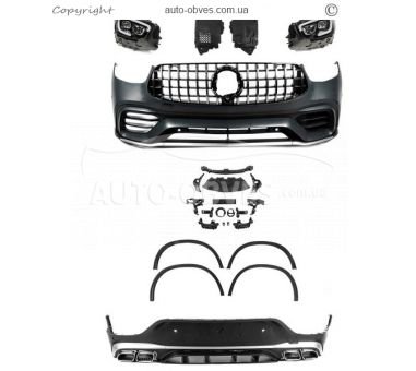 Комплект рестайлінгу Mercedes GLC coupe c253 - type: в GLC63 2022-… фото 0