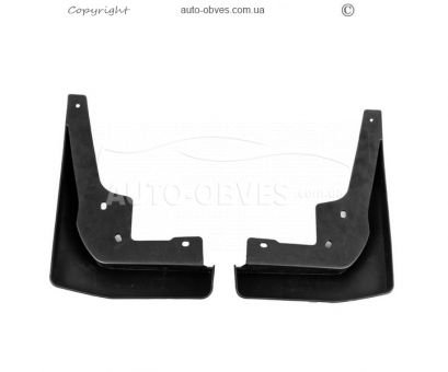 Бризковики Mercedes GLC x253, c292 2015-2020 - type: 2 шт передні, без порогів фото 2