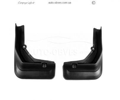 Бризковики Mercedes GLC x253 2015-2020 - type: 2 шт задні для amg, amg-line фото 1