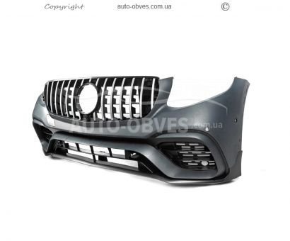 Front bumper Mercedes GLC X253 - type: 2015-2019 GLC63 AMG photo 0