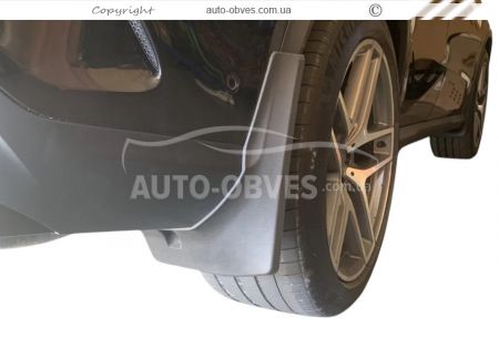 Модельні бризговики Mercedes GLE coupe c292 - тип: компл 4 шт, без порогів фото 4