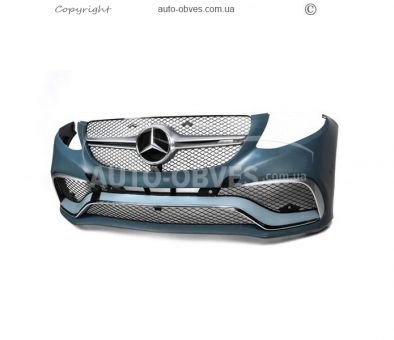 Комплект обвісів Mercedes GLE сlass w166 - type: GLE63 AMG з заднім бампером фото 4