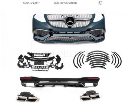Комплект обвісів Mercedes GLE, ML сlass w166 - тип: amg для gle w166 фото 0