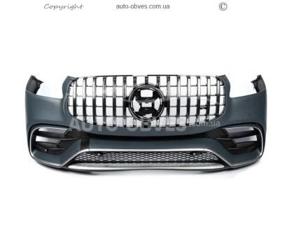 Передній бампер в зібраному вигляді Mercedes GLS x167 - type: AMG GLS63 фото 2