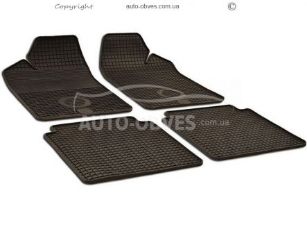 Rubber floor mats Mercedes ML 163, 4 pcs фото 0