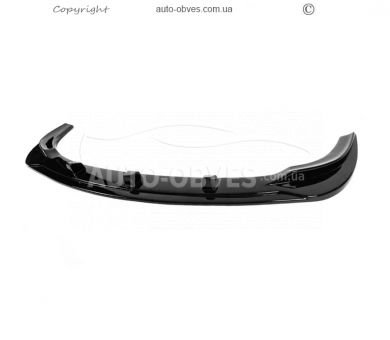 Передняя lip накладка Mercedes Sprinter 2006-2013 - тип: abs фото 0