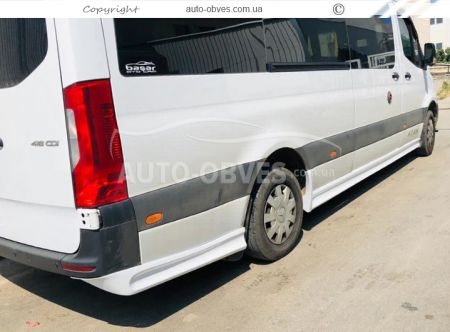 Side sills Mercedes Sprinter w907 2018-... - type: for painting фото 3