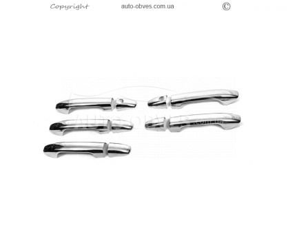 Door handle trims with stripe Mercedes Sprinter 2018-... - type: 5 pieces photo 1