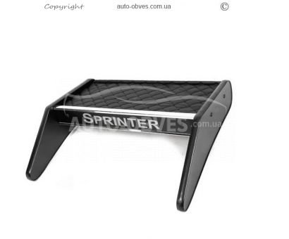 Panel shelf Mercedes Sprinter 2006-2018 - type: eco black фото 0