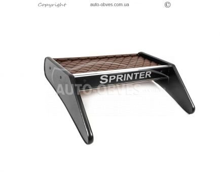 Полочка на панель Mercedes Sprinter 2006-2018 - тип: eco brown фото 3