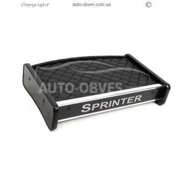 Полочка на панель Mercedes Sprinter 2000-2006 - тип: eco black фото 2