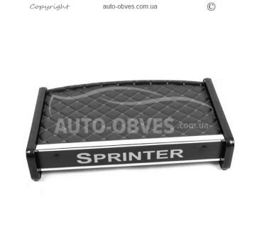 Полочка на панель Mercedes Sprinter 2000-2006 - тип: eco gray фото 1