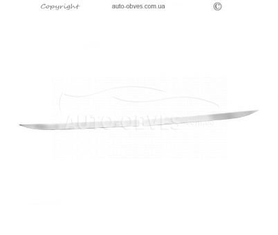 Rear glass edge Mercedes Sprinter w907 w910 2018-... - type: stainless steel v2 photo 3