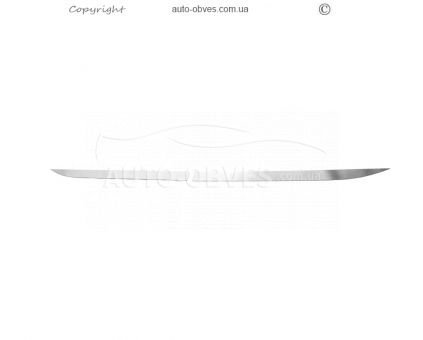 Rear glass edge Mercedes Sprinter w907 w910 2018-... - type: stainless steel v2 photo 0