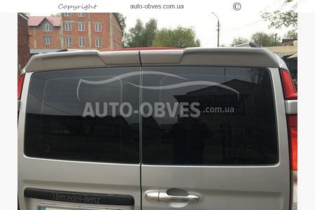 Rear spoiler for Mercedes Viano of 2 parts for two doors фото 2