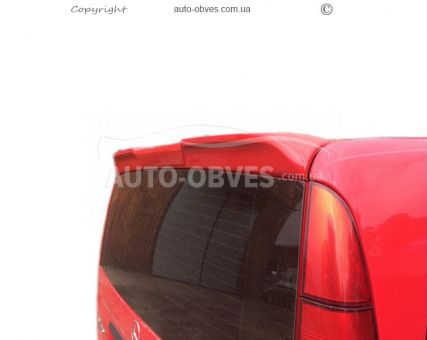Spoiler Mercedes Vito 639 on the trunk lid фото 3