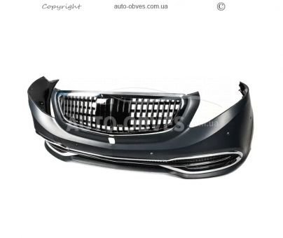 Передній бампер в зібраному вигляді Mercedes Vito, V-class w447 2014-... - type: Maybach фото 0