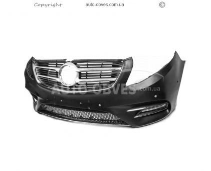 Передній бампер в зібраному вигляді Mercedes Vito, V-class w447 2014-... - type: V-class AMG фото 0