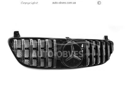 Front grille Mercedes Vito w639 2003-2010 - type: GT Chrome фото 1