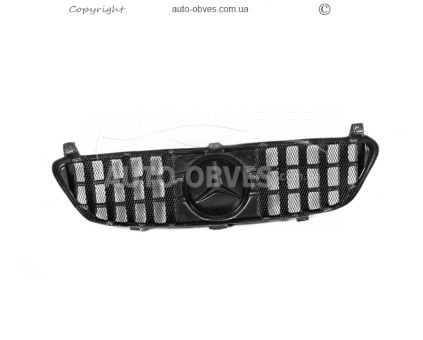 Front grille Mercedes Vito w639 2003-2010 - type: GT Chrome фото 2