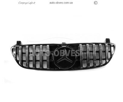 Front grille Mercedes Vito w639 2003-2010 - type: GT chrome eco photo 3