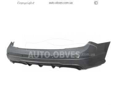 Задній бампер Mercedes C-class w204 - type: 2011-2014 стиль С63 AMG фото 0