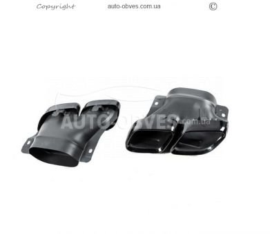 Комплект обвісів з дифузором Mercedes C-сlass w205 для coupe - type: AMG C63-designs 2018-2021 фото 1