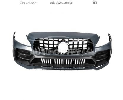 Body kit with diffuser Mercedes C-class w205 - type: for coupe design C63 GT photo 8