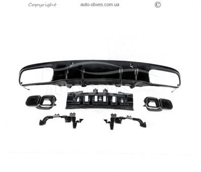 Body kit with diffuser Mercedes C-class w205 - type: for coupe design C63 GT photo 4