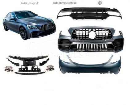 Комплект обвісів Mercedes C-сlass w205 2014-2021 - тип: c63 amg 2019-2021 фото 0