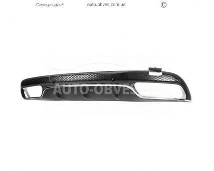 A set of body kits with a diffuser Mercedes C-class w205 2014-2021 - type: c63 amg фото 4