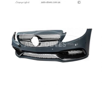Комплект обвісів Mercedes C-сlass w205 2014-2021 - тип: з дифузором c63 amg фото 5