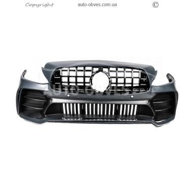 Передній бампер в зібраному вигляді Mercedes C-сlass w205 - type: C63 GT фото 2