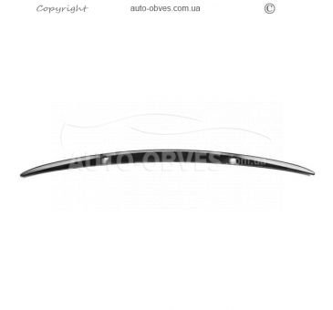 Spoiler Mercedes E-class w213 2016-2023 - type: for painting photo 1