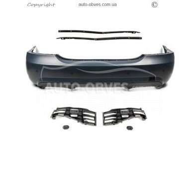Rear bumper Mercedes S-class w221 - type: amg фото 0