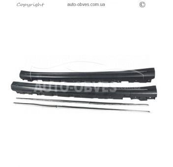 Бокові пороги Mercedes S-сlass w222 - type: AMG для long base фото 1