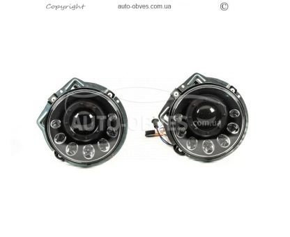 Headlights Mercedes G class w463 2006-2018 - type: manor black led photo 4