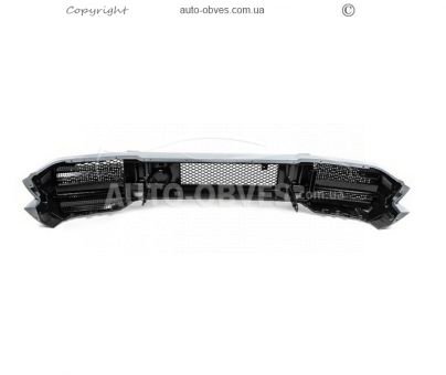 Front bumperMercedes G сlass w463 1990-2018 - type: amg G63, G65 assembly G65 black mesh фото 2
