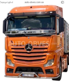 Дефлектор капоту мухобійка Mercedes Actros MP4 - тип: v2 фото 7