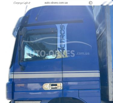 Накладки на стійки дверей Mercedes Actros MP3 - тип: v2 фото 2