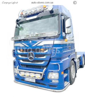 Захист переднього бампера Mercedes Actros MP3 - дод послуга: встановлення діодів фото 9