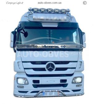 Захист переднього бампера Mercedes Actros MP3 - дод послуга: встановлення діодів - тип: v2 фото 8