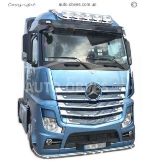 Roof headlight holder Mercedes Actros MP, service: installation of diodes фото 1