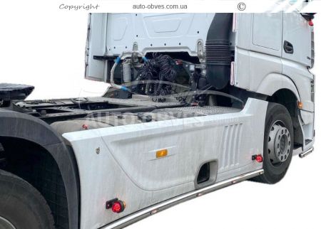 Side protection for Mercedes Actros MP4 MP5 - possible installation of diodes фото 9