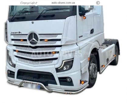 Захист переднього бампера Mercedes Actros MP5 - дод послуга: встановлення діодів - тип: v2 фото 6