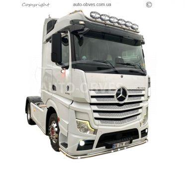 Захист переднього бампера Mercedes Actros MP4 - дод послуга: встановлення діодів фото 11